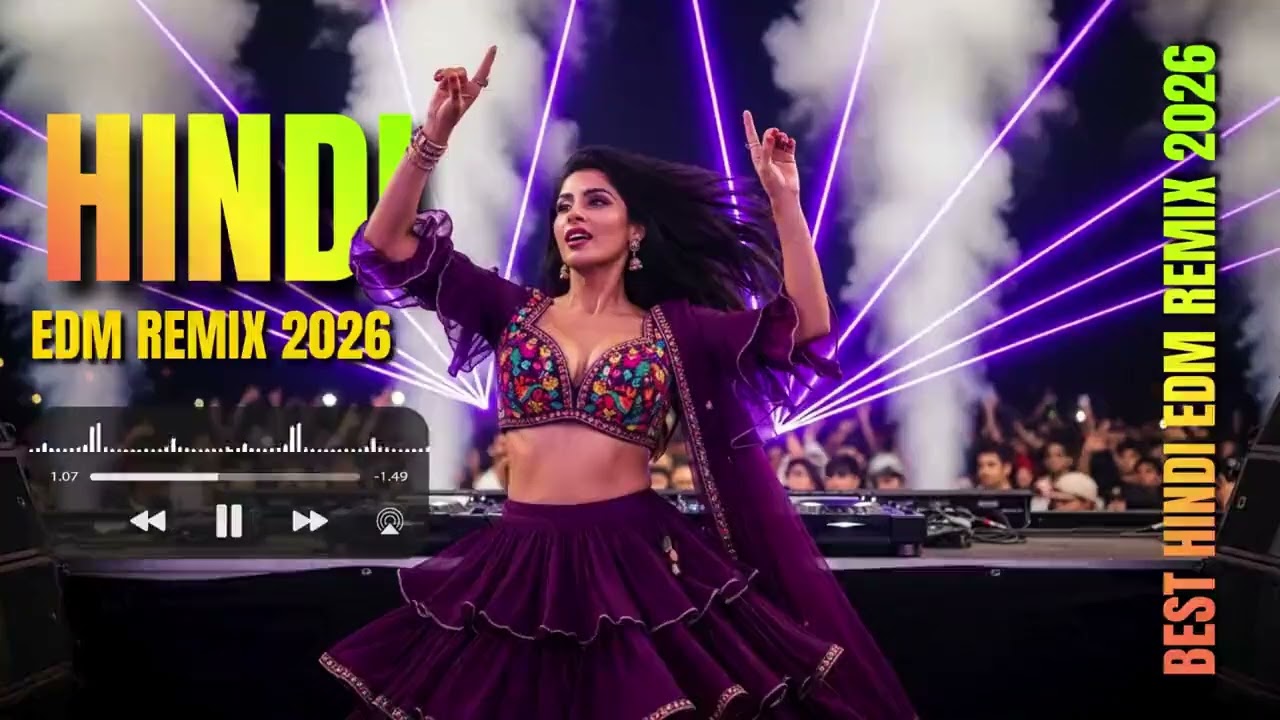 🎉 Hindi EDM Remix Mega Mix | Bollywood DJ Party Explosion