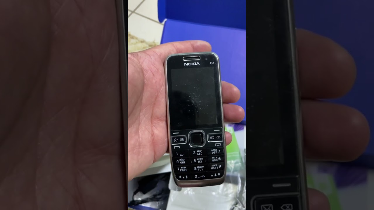 Nokia E52 в 2023 году #назадвнулевые #нулевые #нокиа