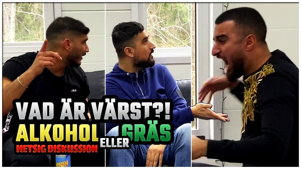 VAD ÄR VÄRST?! ALKOHOL eller GRÄS?? *PEKLEKEN*