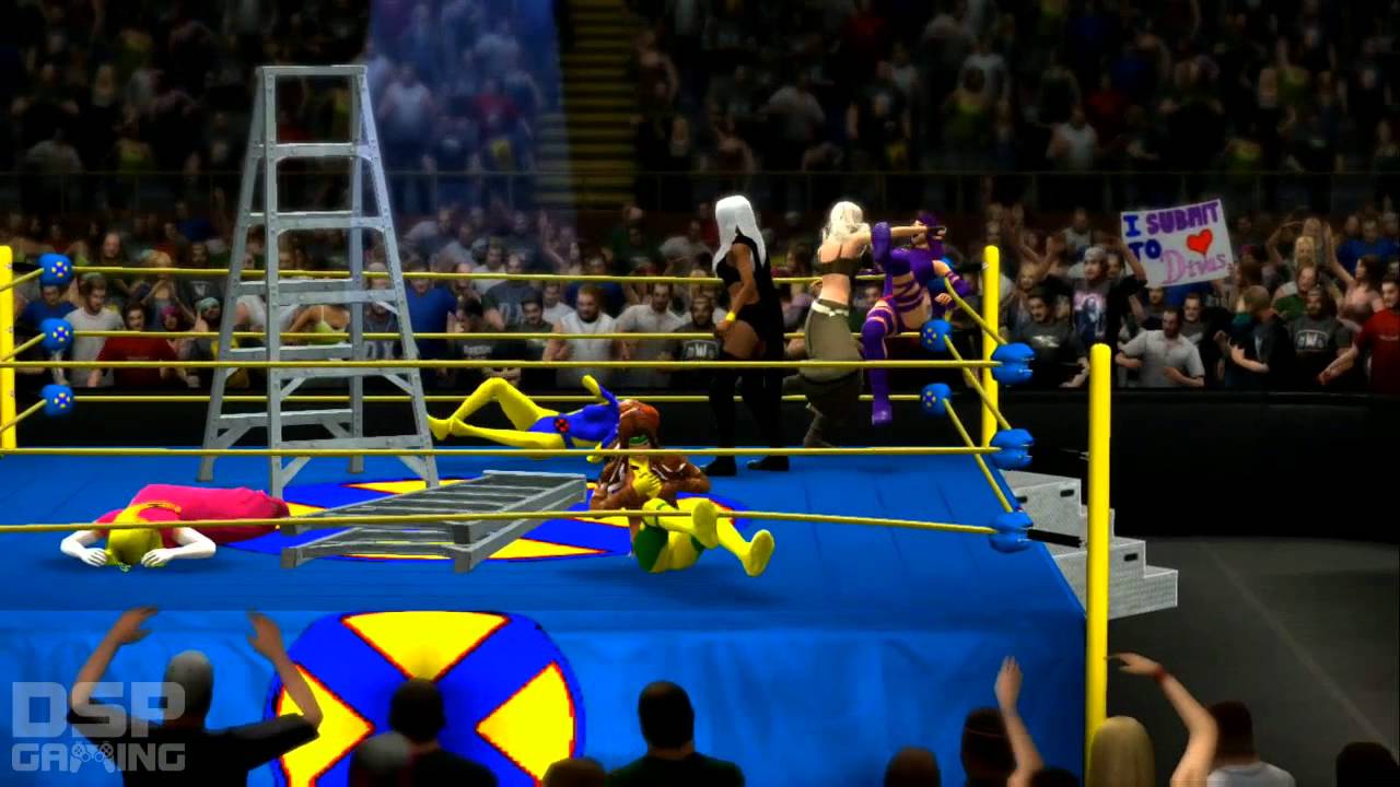 WWE'13 Fantasy Sims - Super Divas Ladder Match