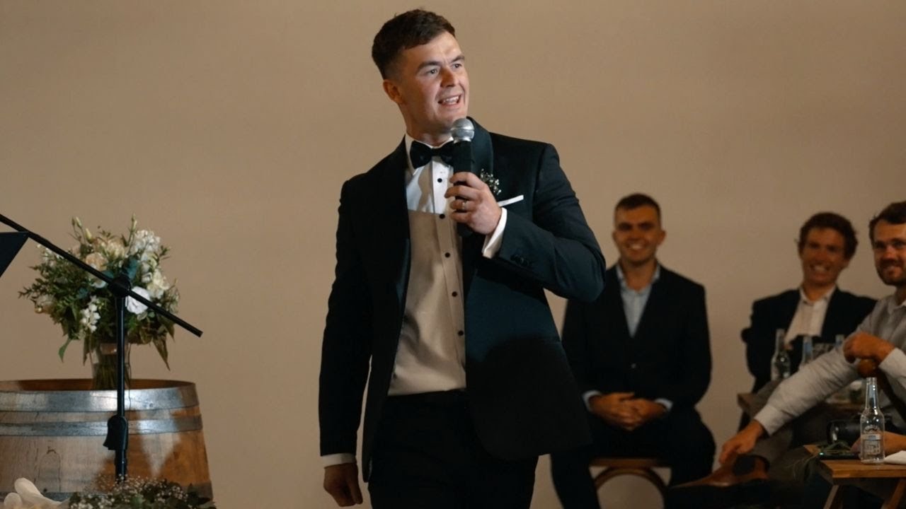 Watch This Groom Belt Out A Westlife Cover At Their Wedding Reception!