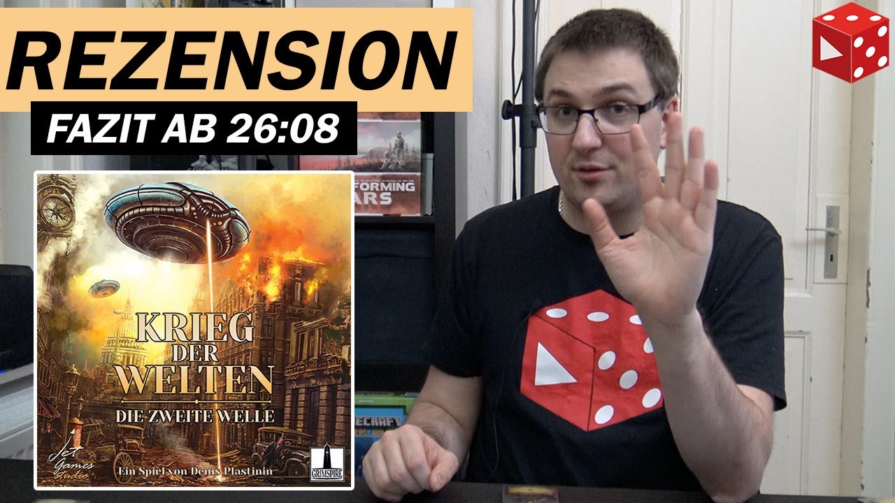 Rezension: Krieg der Welten - Die Zweite Welle (deutsche Version) (Denis Plastinin, Grim Spire 2019)