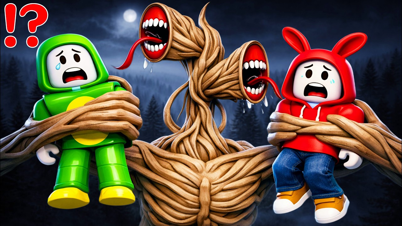 Escape SIREN HEAD in Roblox! 😨 | Mikey & JJ