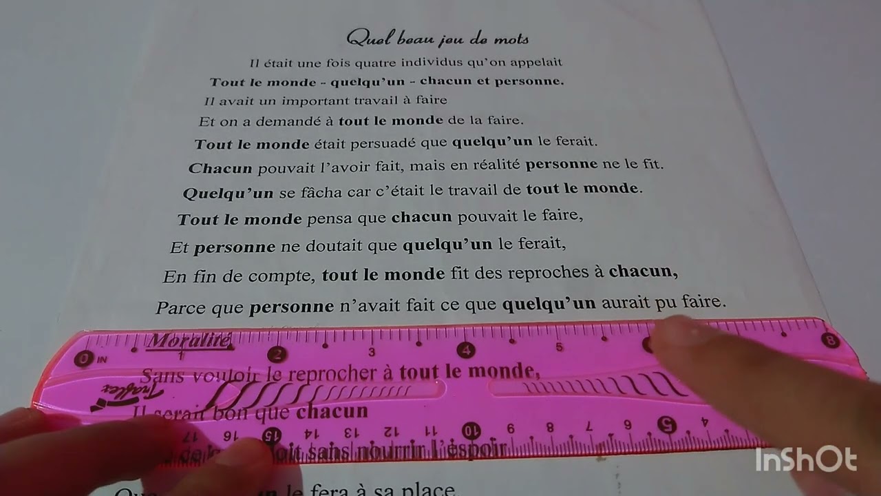 Un jeu de mot