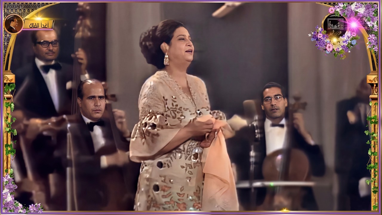 أم كلثوم (أغداً ألقاك) 1971 ملون  Umm Kulthum (Aghadan Alqak) HMK HQ