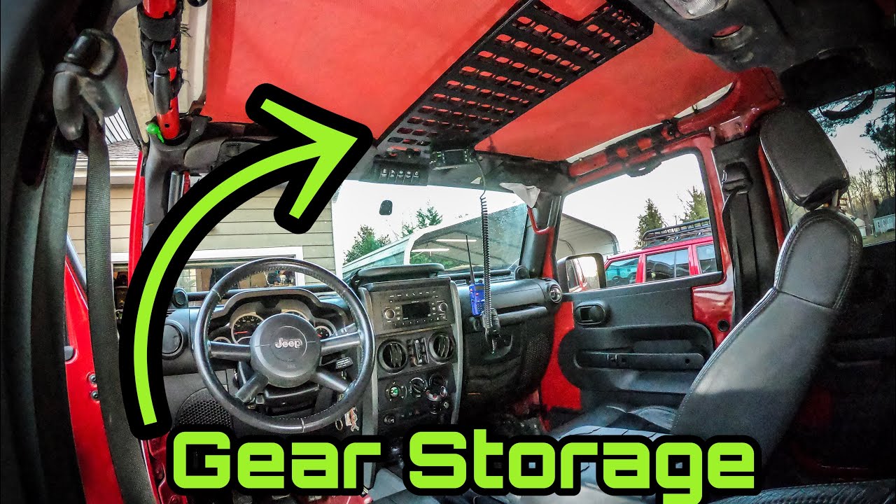 Jeep JK/JL Overhead Mounting Panel Install
