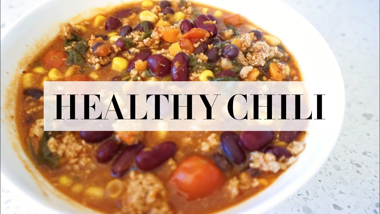 MY QUICK HEALTHY CHILI RECIPE -  AMAZING MACROS & LOW CALORIE