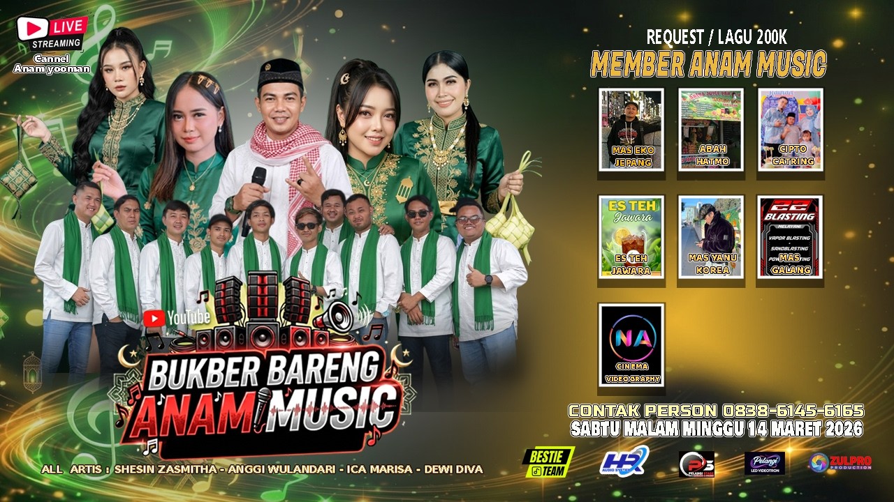 BUKBER BARENG ANAM MUSIC /// SABTU 14 MARET 2026