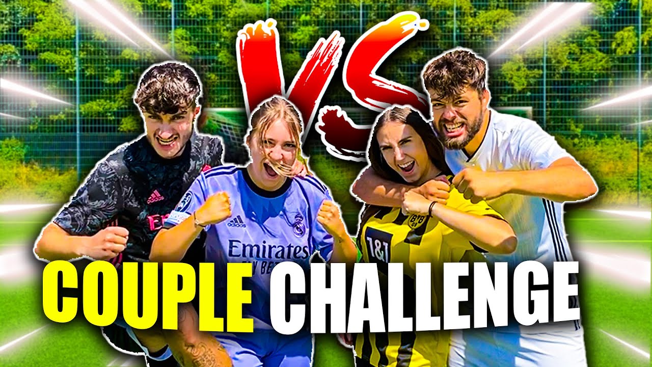 LUSTIGE FU&szlig;BALL COUPLE CHALLENGE