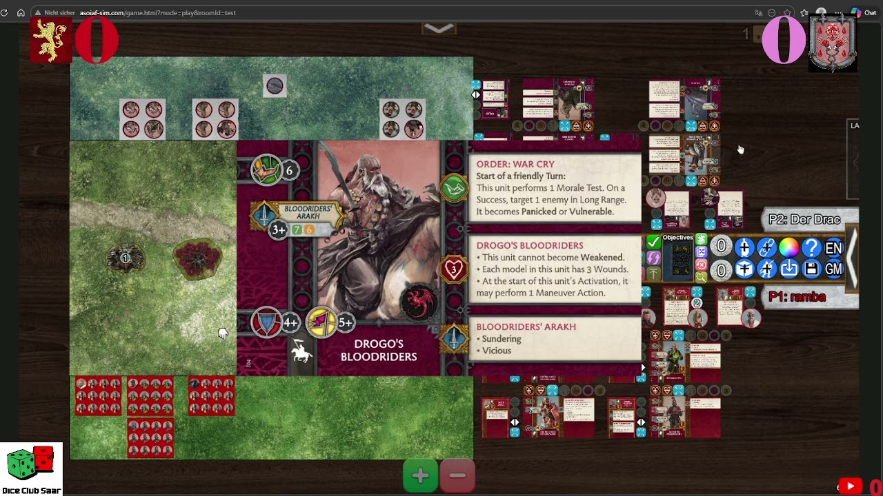 Lannister vs Targayen  Battlereport  ASOIAF