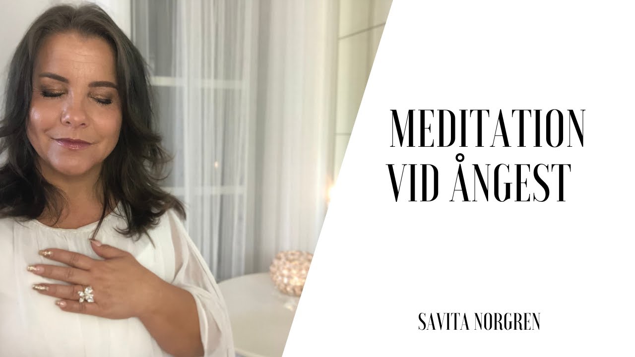 Meditation vid ångest