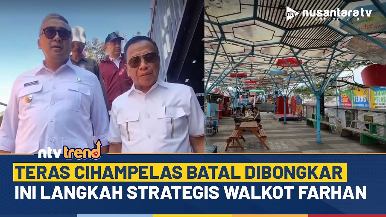 Langkah Berani Walikota Farhan Selamatkan Teras Cihampelas dari Pembongkaran | NTV
