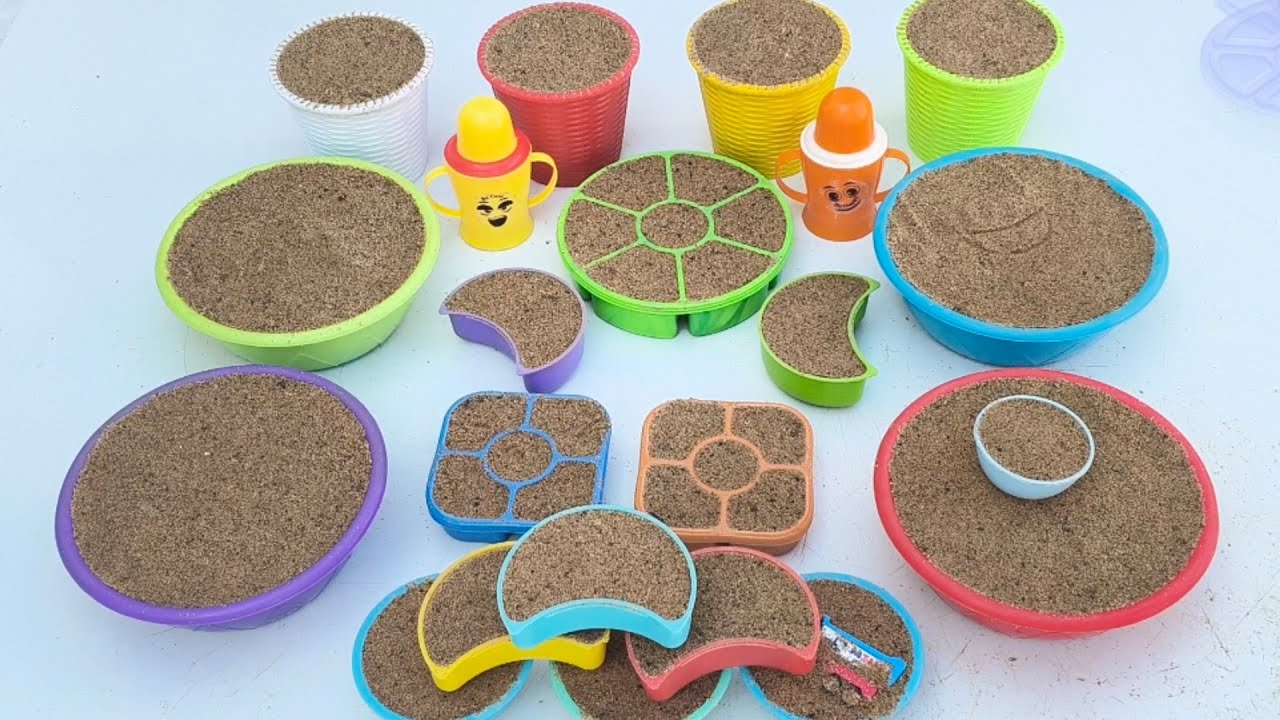 Satisfying DIY Amazing Multiple Glass Sand Cake with ASMR How To Make Kitchen Tools Sand Cake in