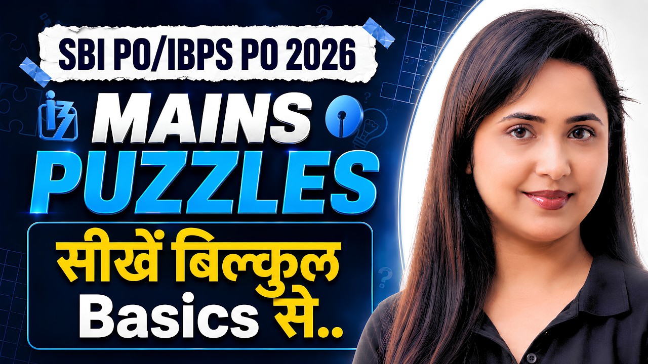 🧩 Mains Puzzles | Most Expected Reasoning Puzzles | SBI PO & IBPS PO 2026 | Smriti Sethi