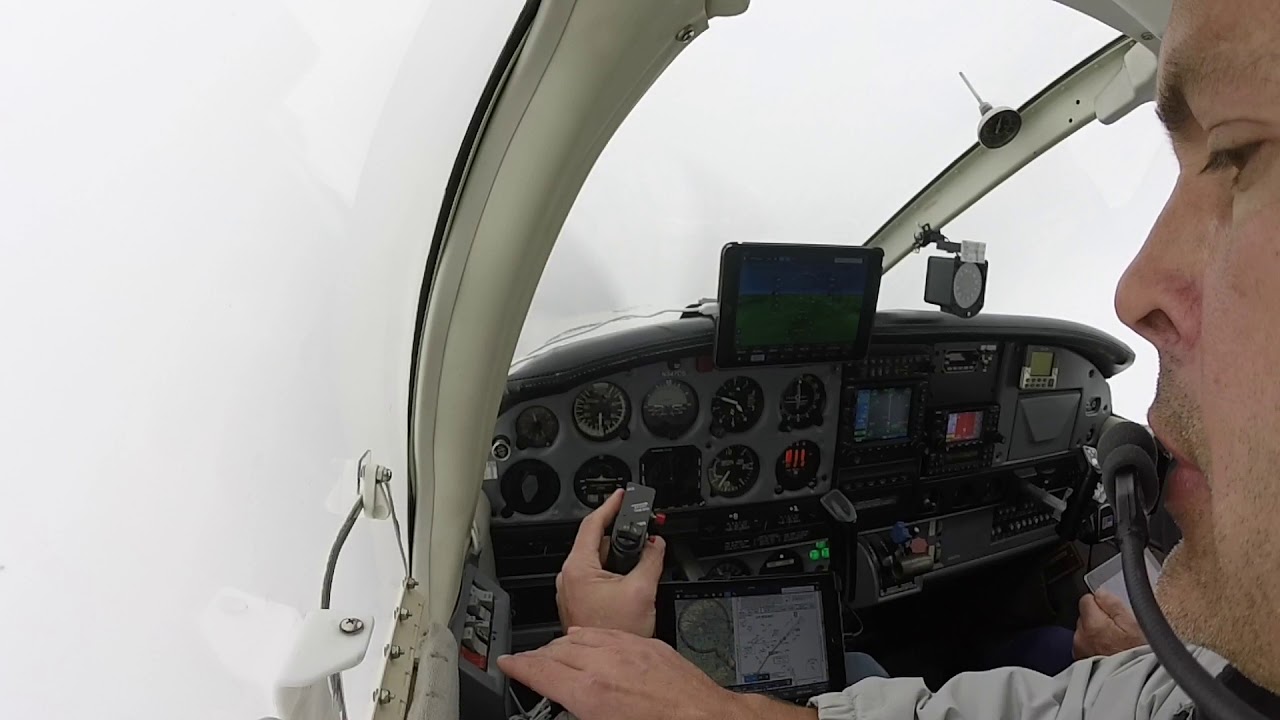 Hand Flown Instrument Approach. Low IFR.