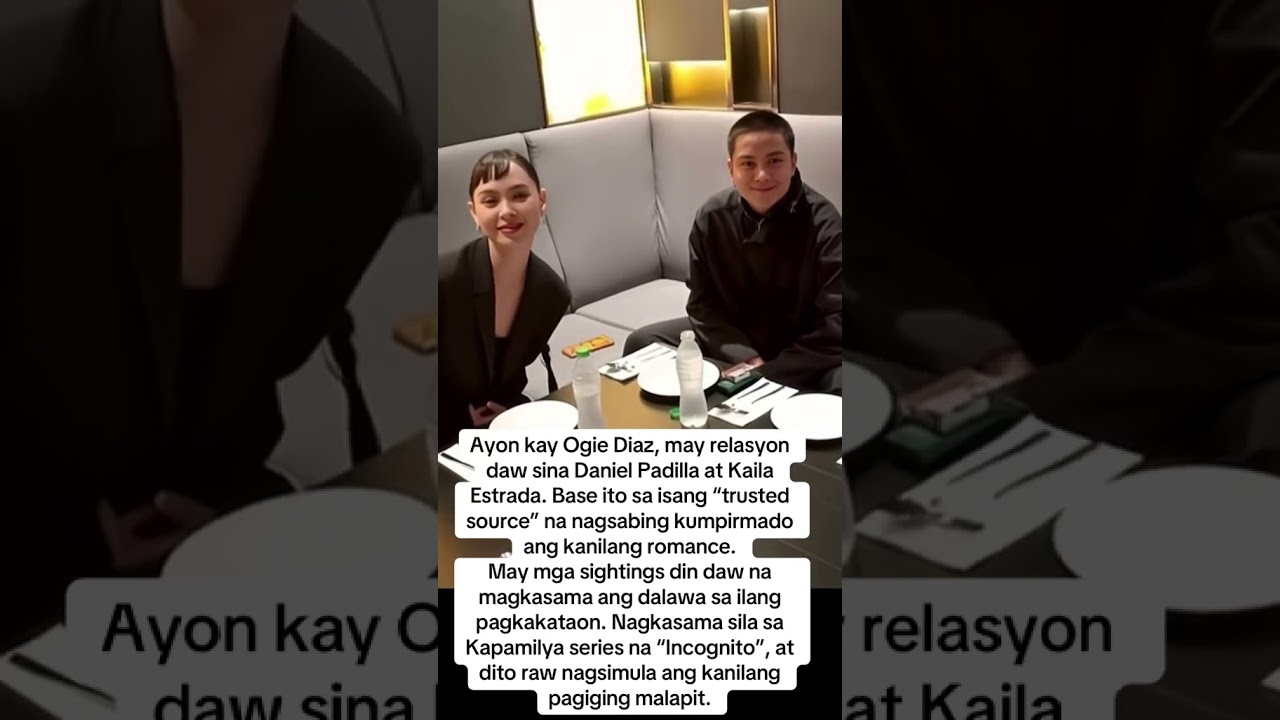 DANIEL PADILLA AT KAILA ESTRADA SPOTTED NA LAGING MAGKASAMA 💖 #danielpadilla #viral #kailaestrada