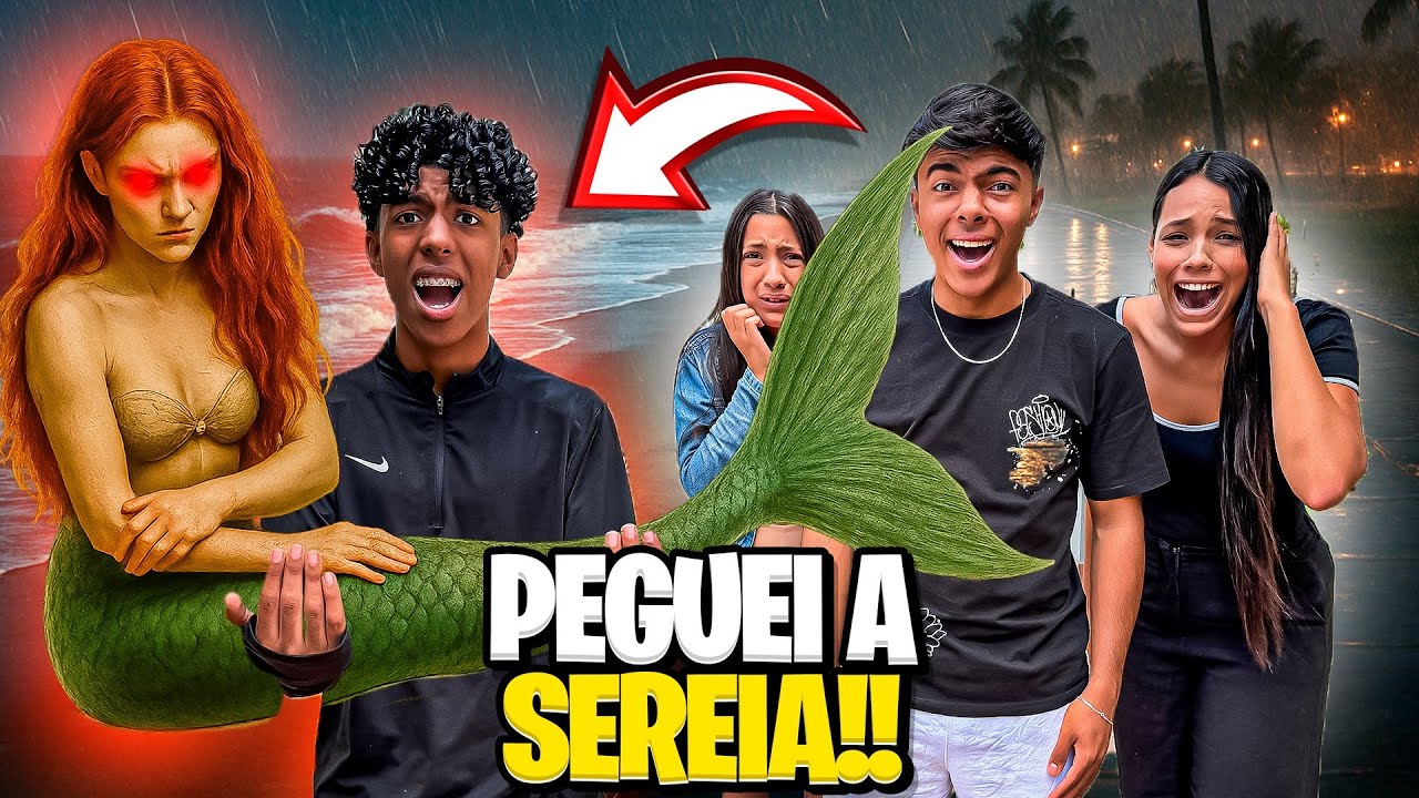 O GABRIEL PEGOU A SEREIA DO LAGO! E O PIOR ACONTECEU…