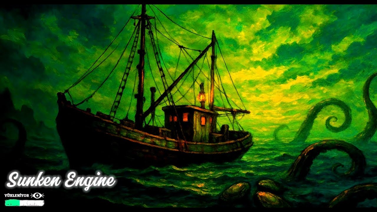 Korku ve gizem dolu Gemi  Tamir oyunu -  Sunken Engine