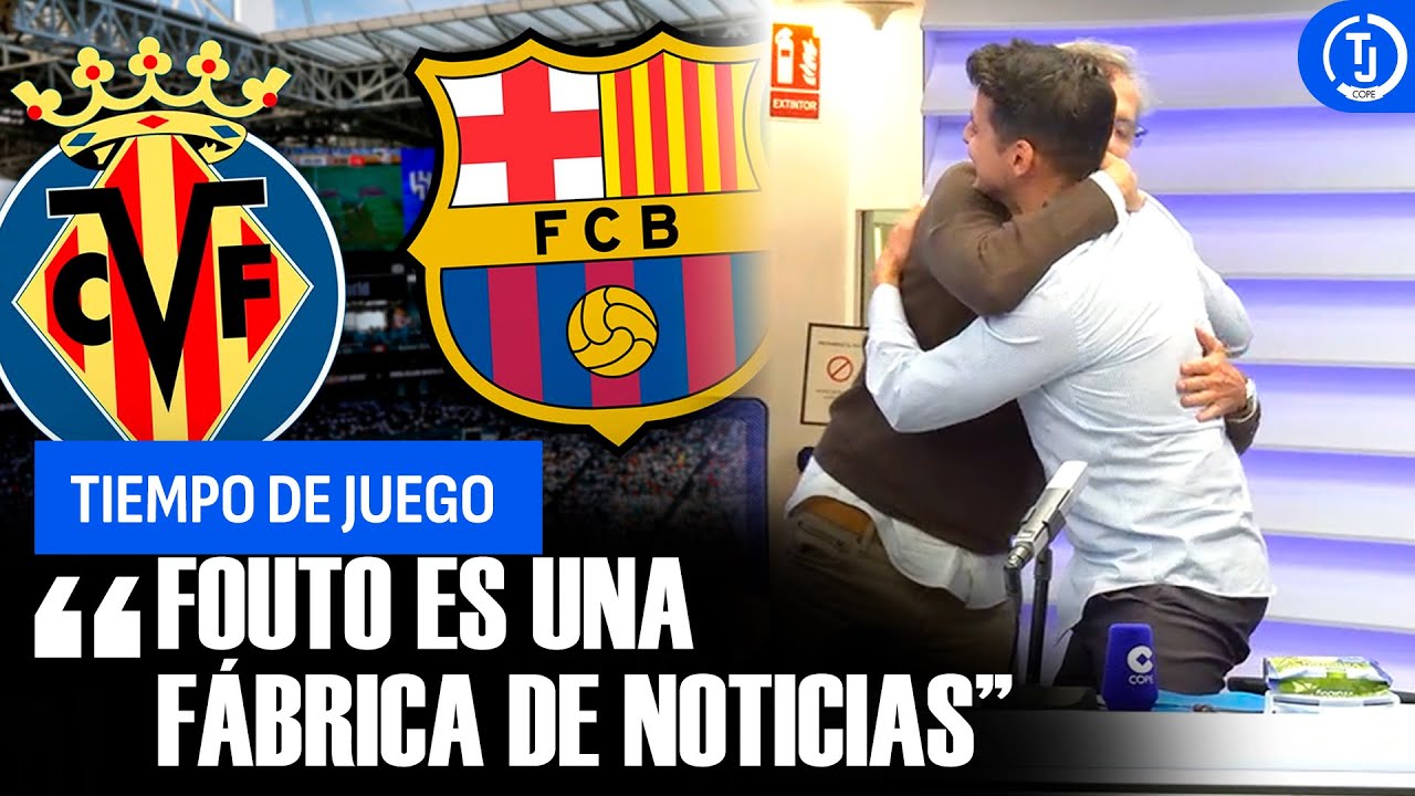 &iexcl;SE LEVANTA A ABRAZARLE! | As&iacute; cont&oacute; Fouto la cancelaci&oacute;n del Villarreal-Barcelona en Miami