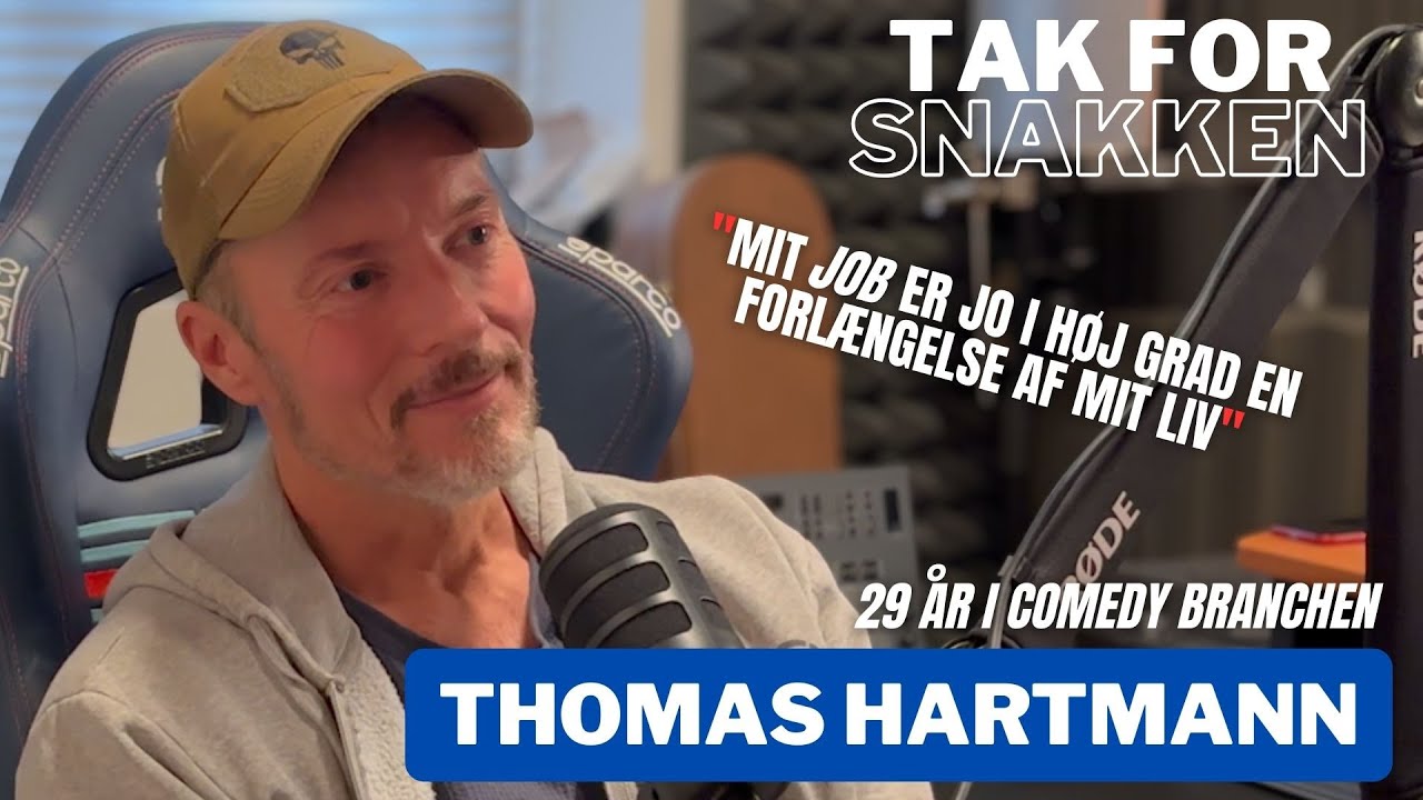Tak for snakken: Thomas Hartmann | 29 år i comedy branchen