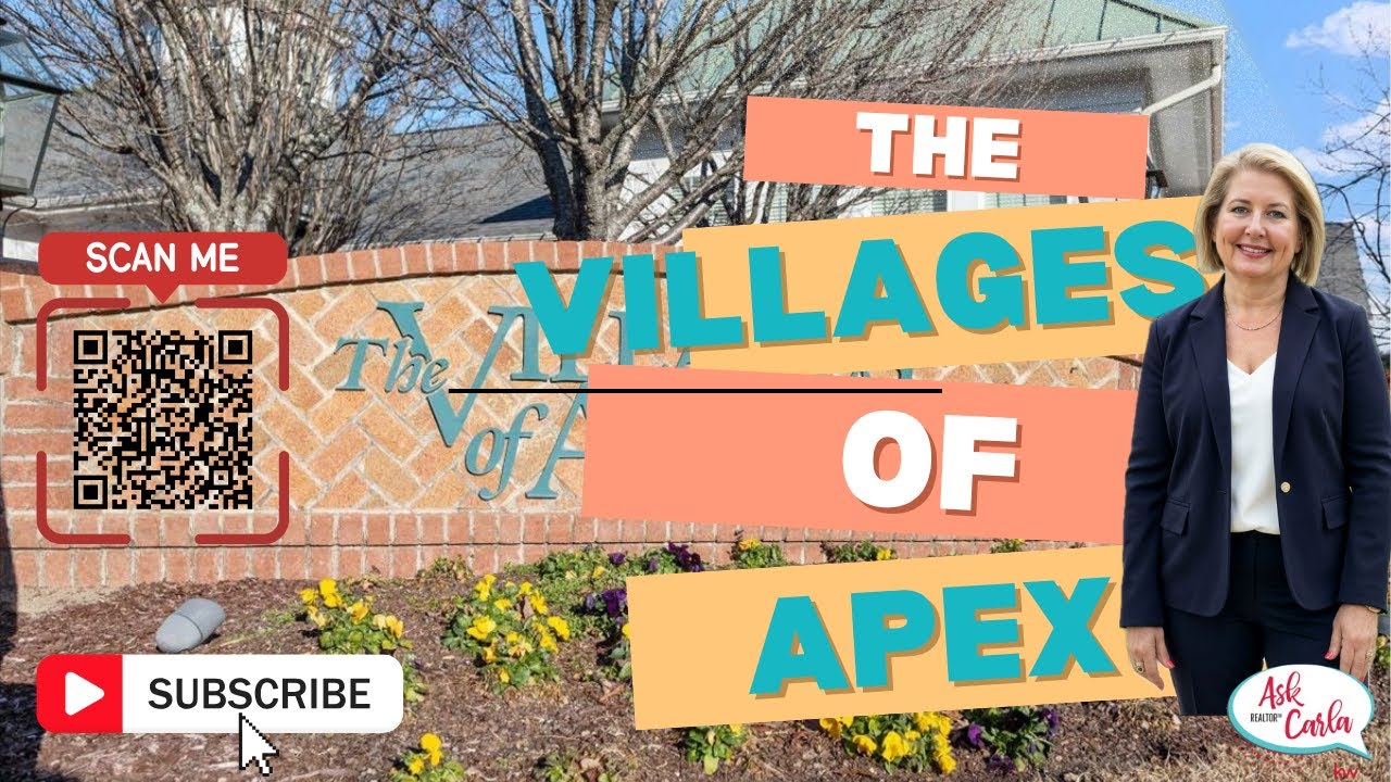 The Villages of Apex - Downtown Apex Homes #downtownapexnc #apexrealtor #apexschools #movetonc