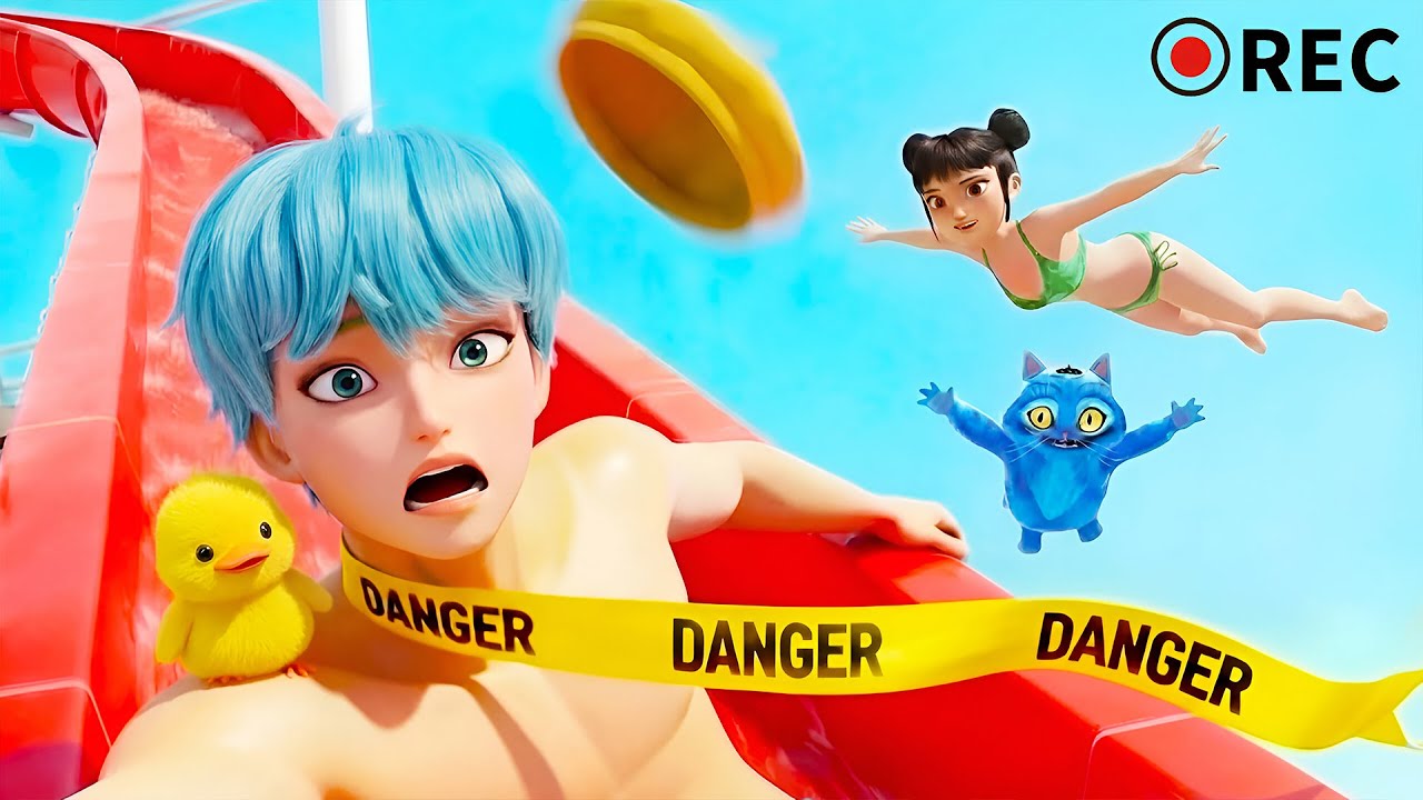 Vlog: This Water Park Was a Mistake 😱 Baby Saja's In Shock | (KPDH Funny Moments)
