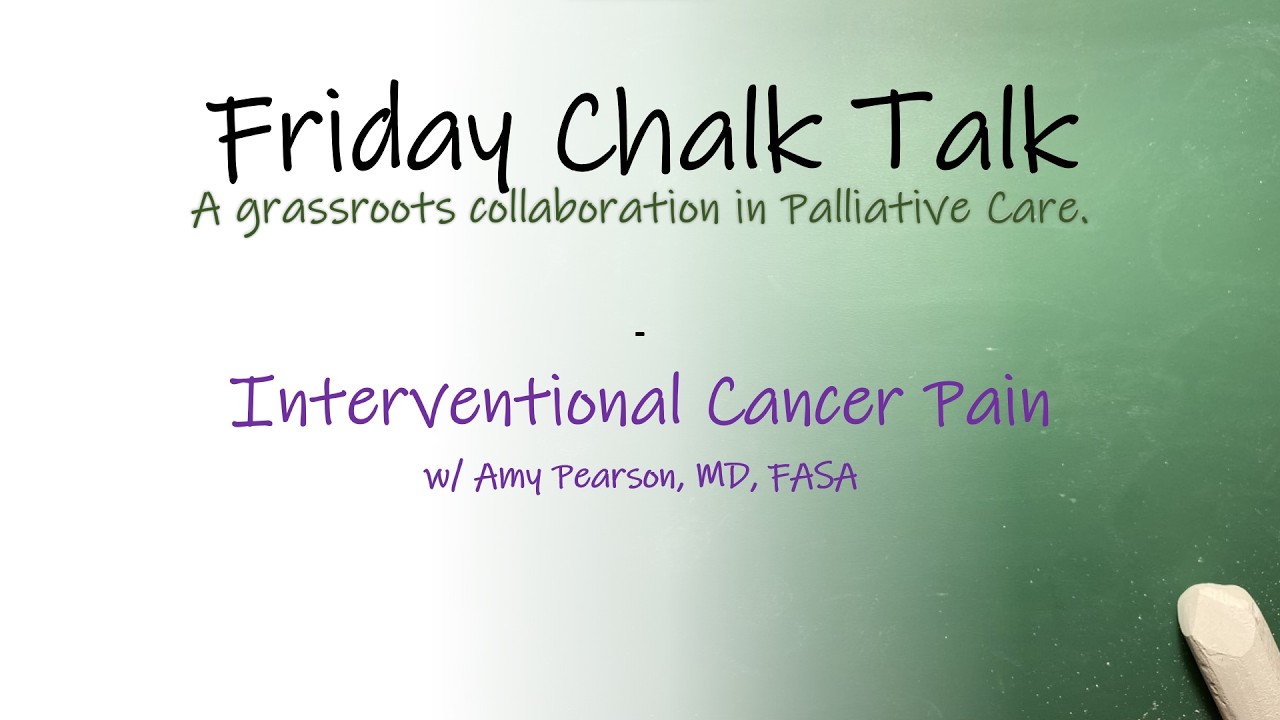 Interventional Cancer Pain