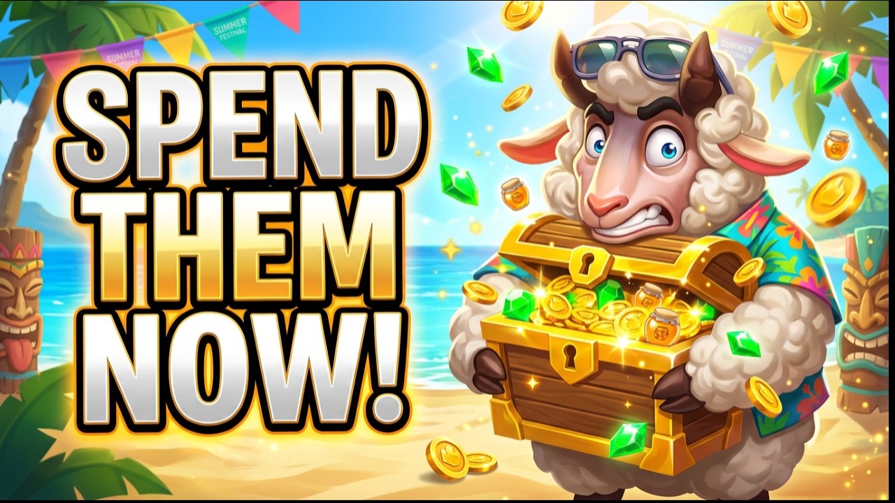 DON'T LOSE YOUR SUMMER FESTIVAL COINS! Hero Wars!