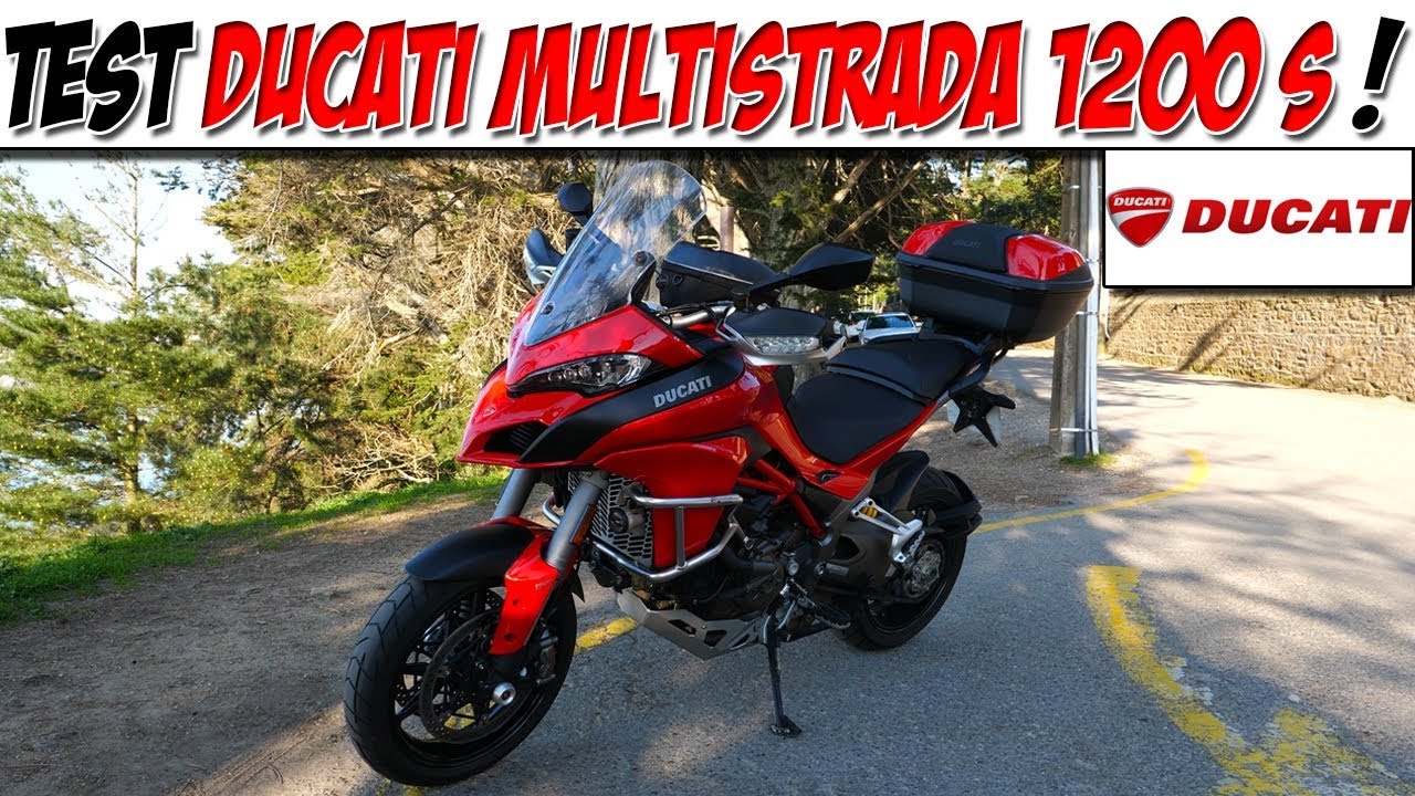 #Moto Vlog 155: TEST DUCATI MULTISTRADA 1200 S 160 CH / Faite pour le Roadtrip !😍
