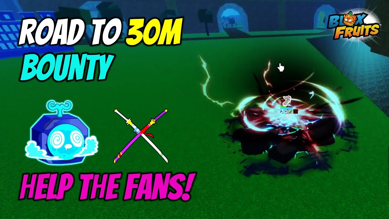 Day #7 Help fans get 30M bounty with Portal CDK Combo in Blox Fruits