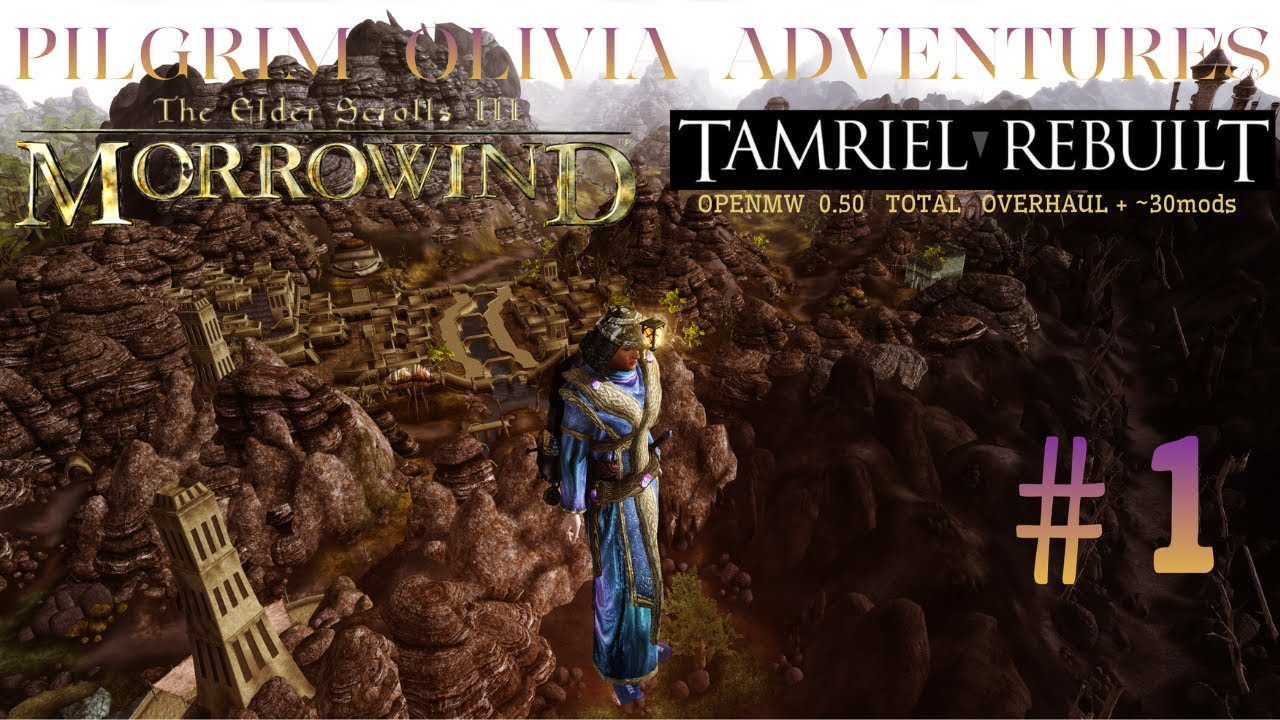 First steps in Vvanderfell... Morrowind OpenMW 0.50 TR TO+ #01