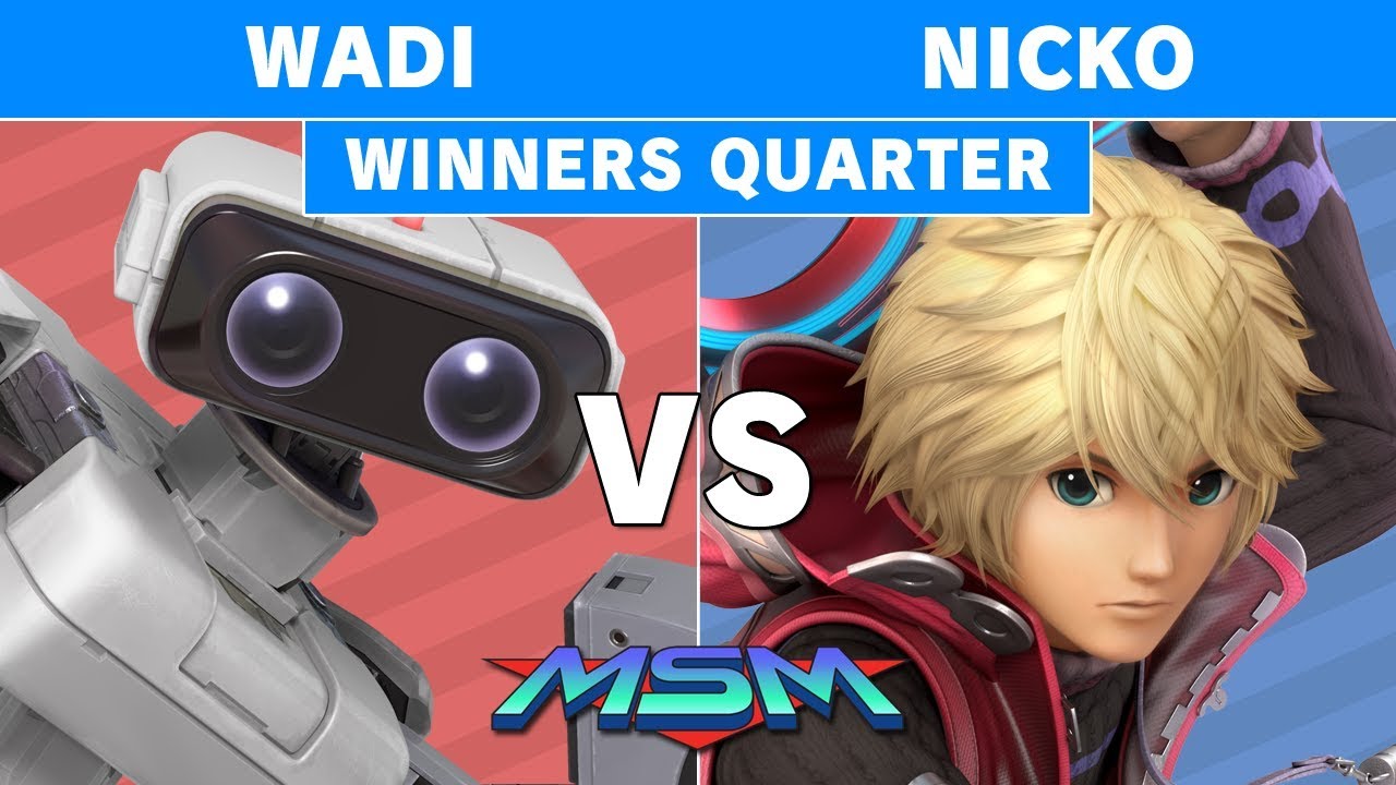 MSM 176 - Wadi (R.O.B.) vs FAD | Nicko (Shulk) Winners Quarters - Smash Ultimate