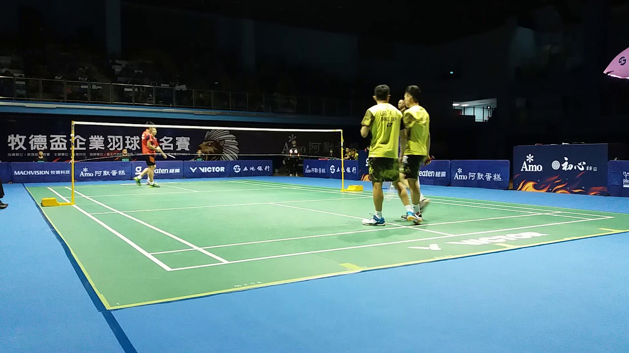 20190420牧德盃專業組冠軍賽  廖冠皓+柏禮維(土銀)vs李勝木+林家佑(合庫)
