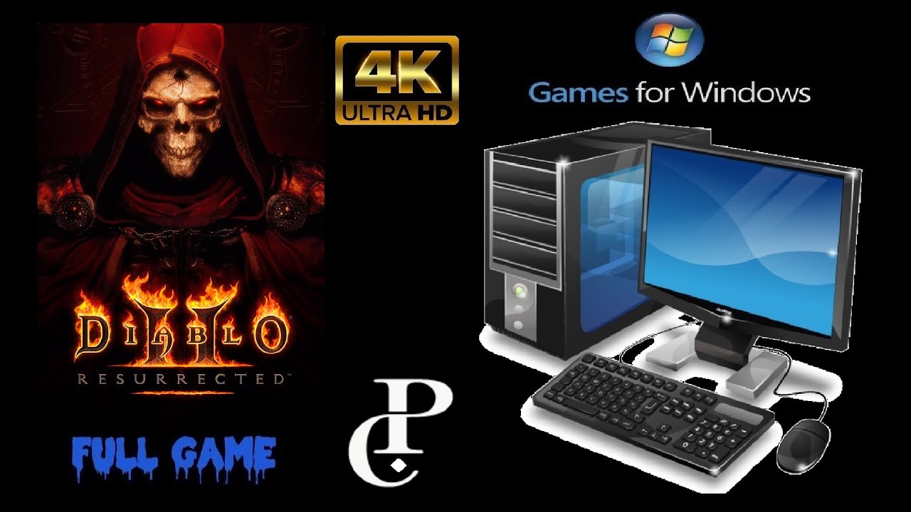 Diablo II: Resurrected (2021) PC (Gameplay / Walkthrough) Part 1