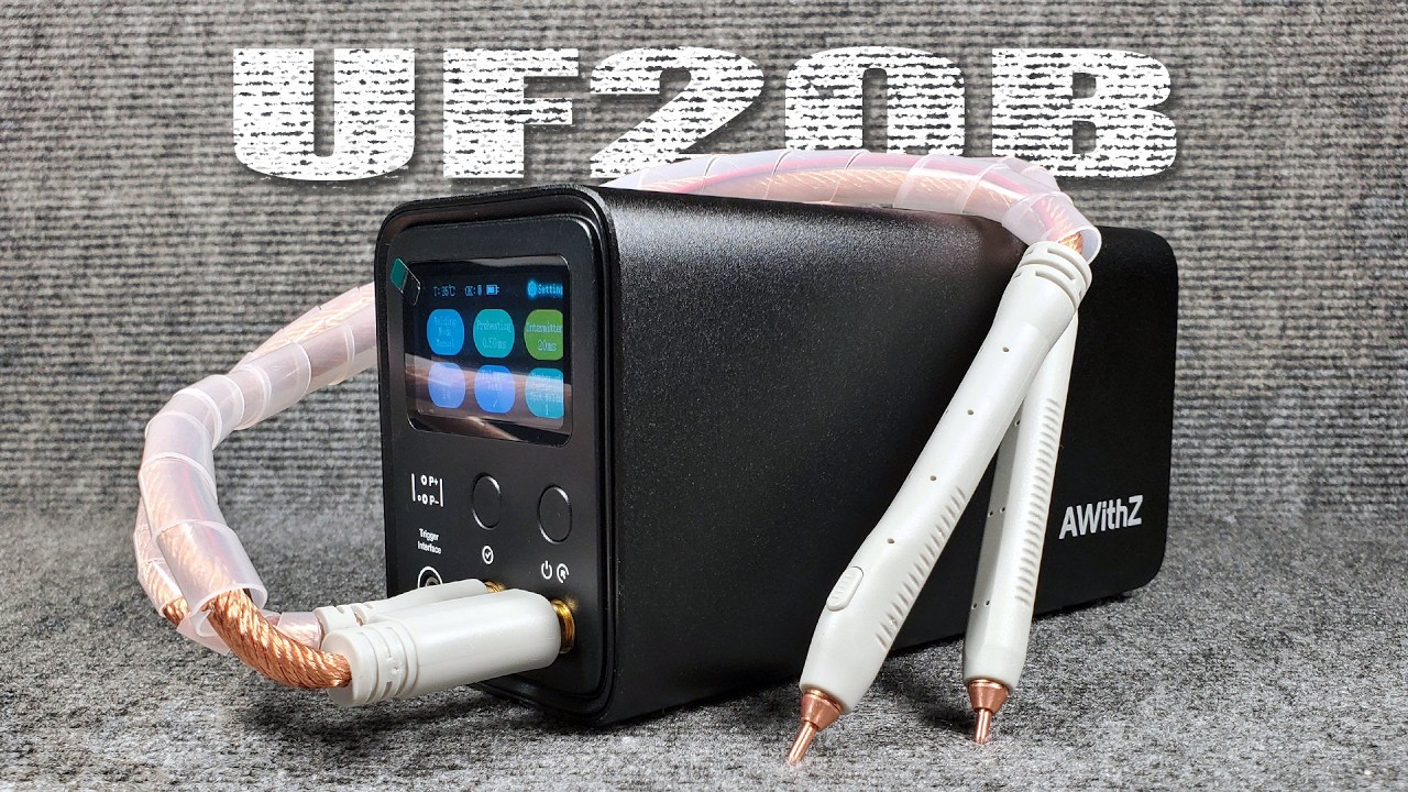 AWithZ UF20B: компактный, но мощный аппарат точечной сварки на ионисторах для дома