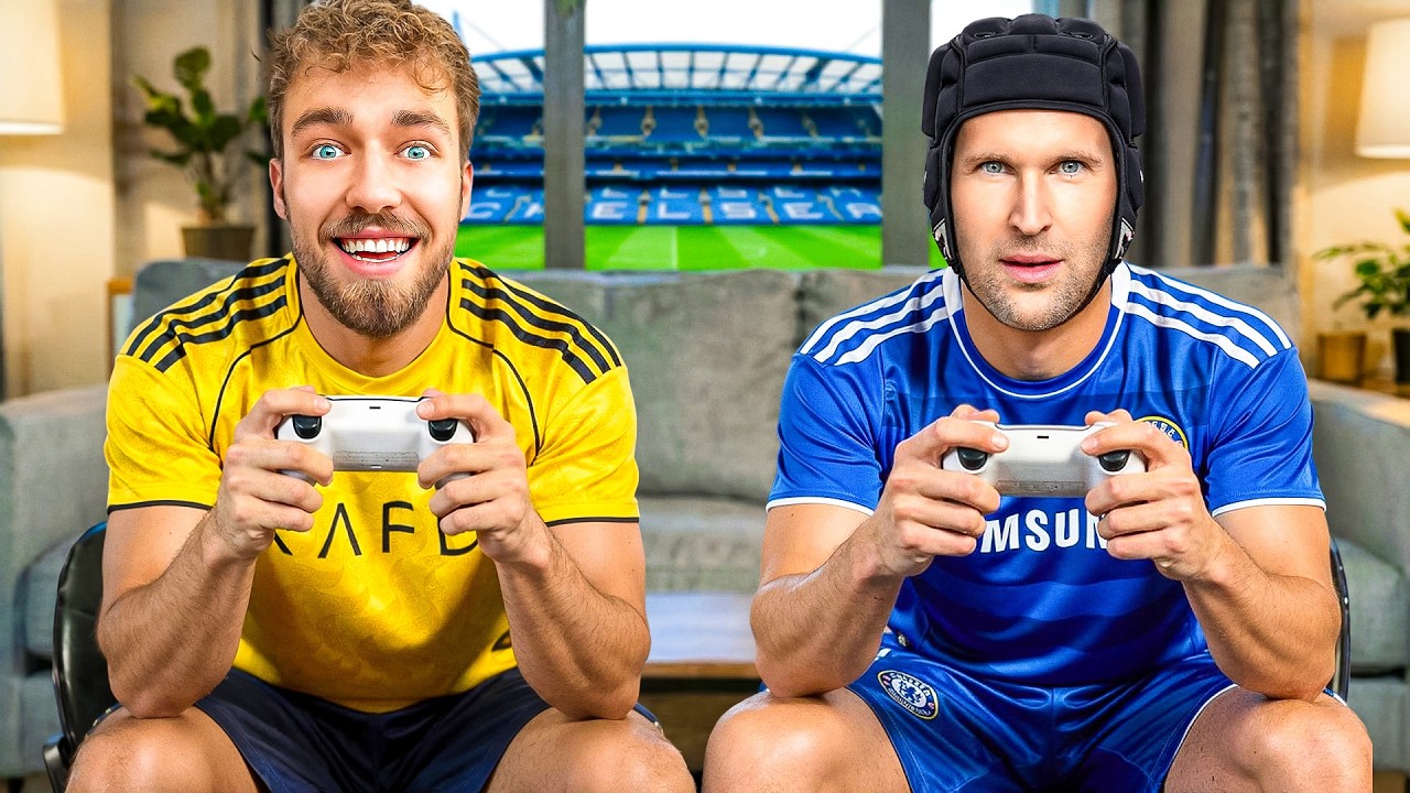 Mich Sako vs Petr Čech ve FIFĚ!