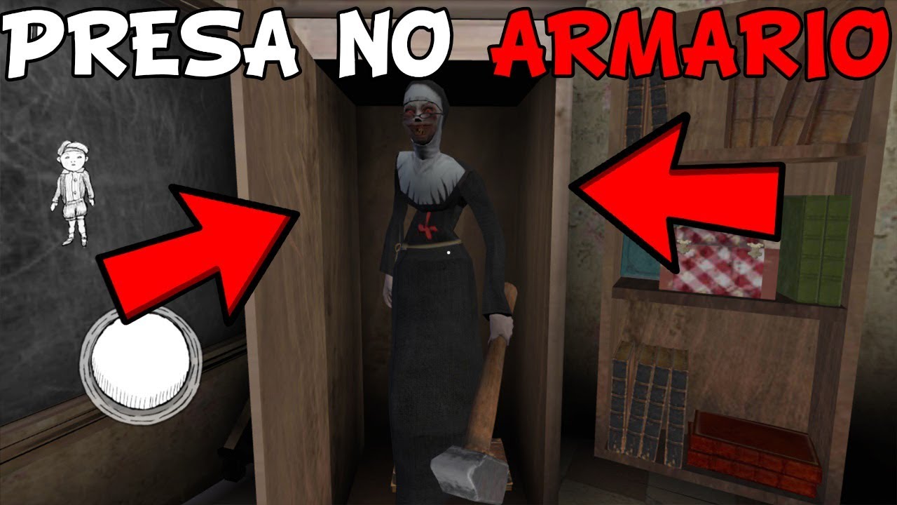 BUGANDO A FREIRA NO ARMARIO! - Evil Nun - 1.1.7 - (JOGO TERROR ESTILO GRANNY)
