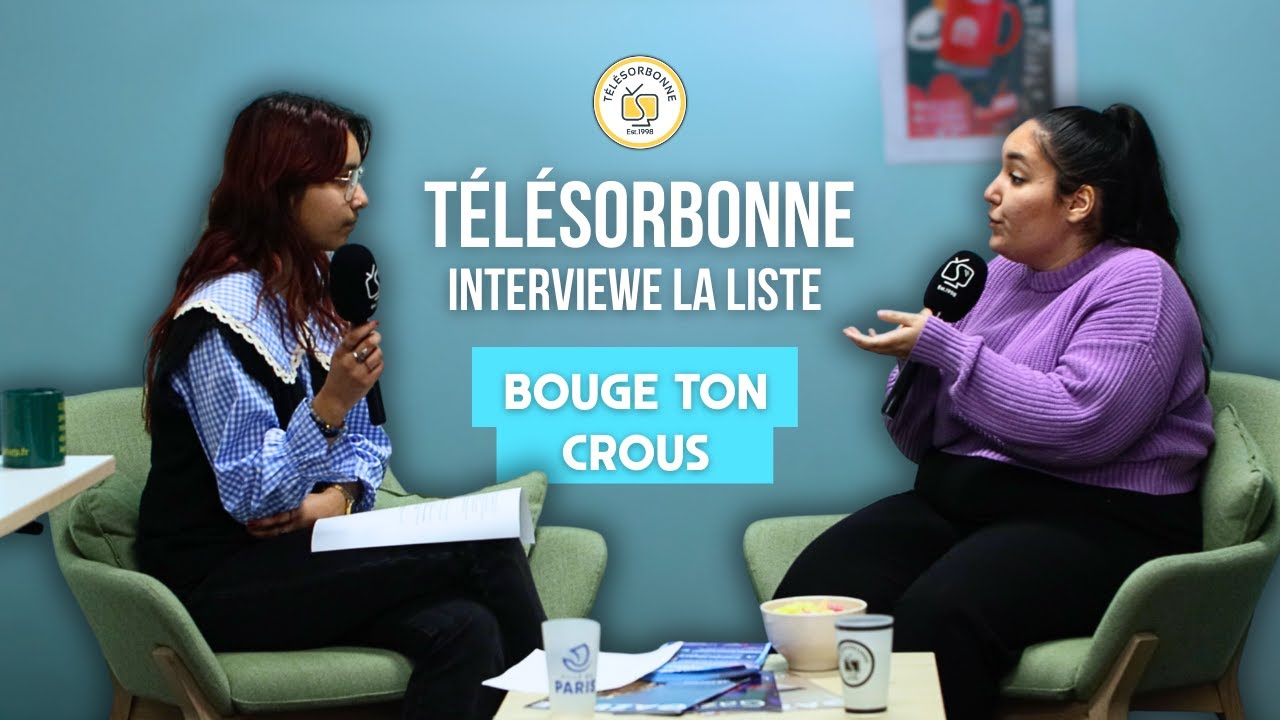 Élections CROUS 2026 🗳️Interview de la liste BOUGE TON CROUS