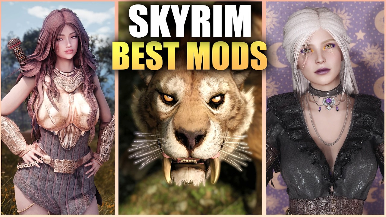 The 8 BEST Skyrim Mods which you MUST ADD into your MODLIST 2026
