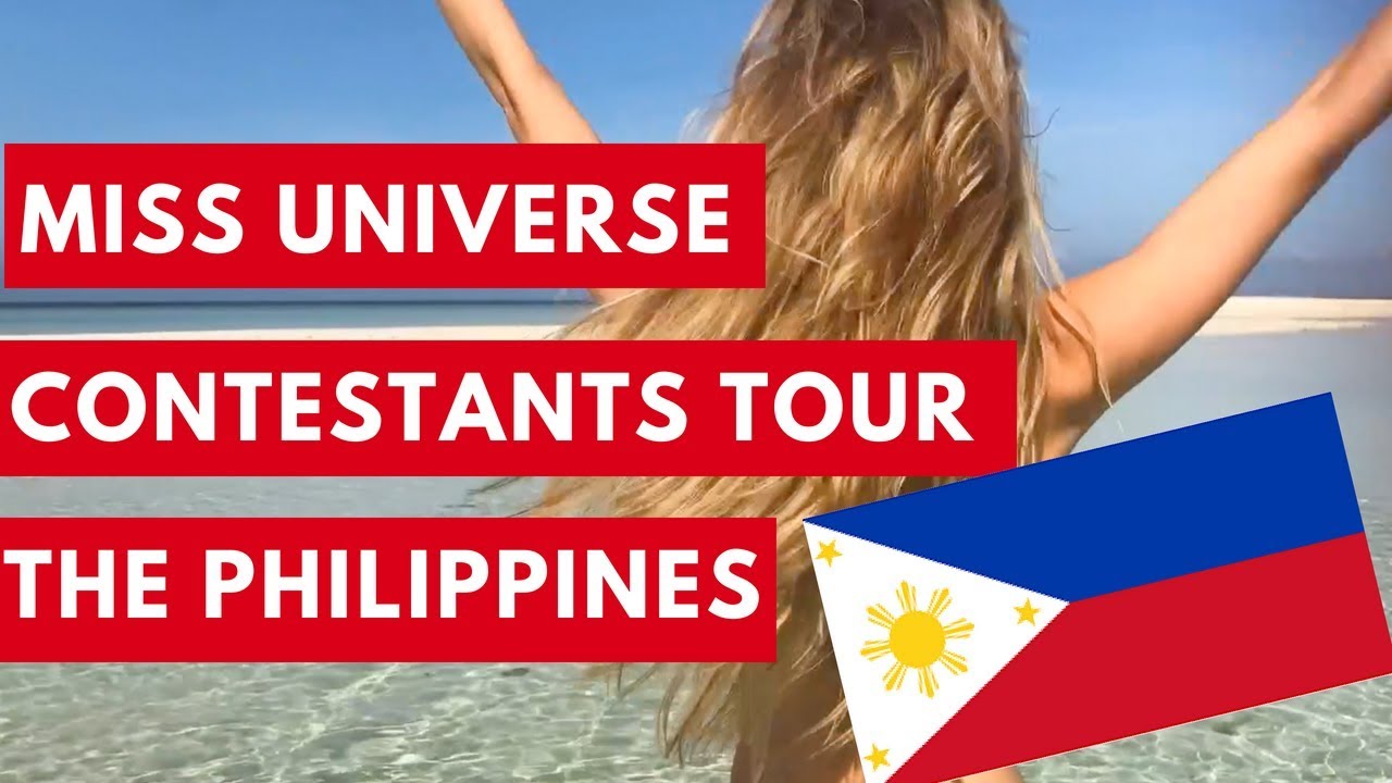 When Miss Universe 2017 Contestants Tour the Philippines....