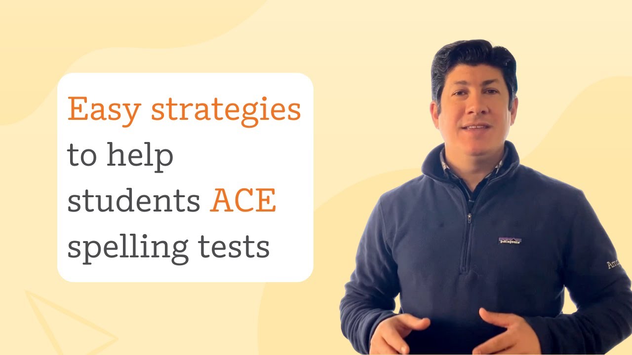 Help your students ace their spelling assessments with this easy strategy