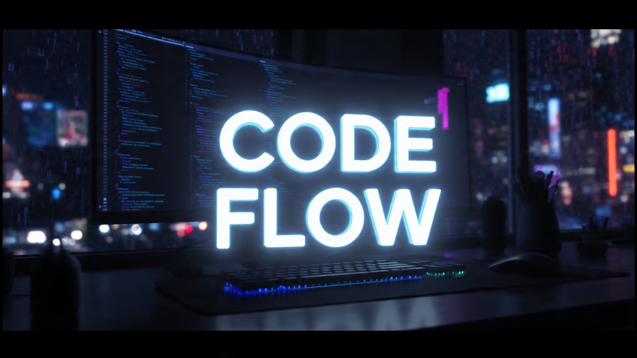 CODE FLOW 💻 Synthwave & Lofi Beats for Deep Programming (1 Hour Mix)