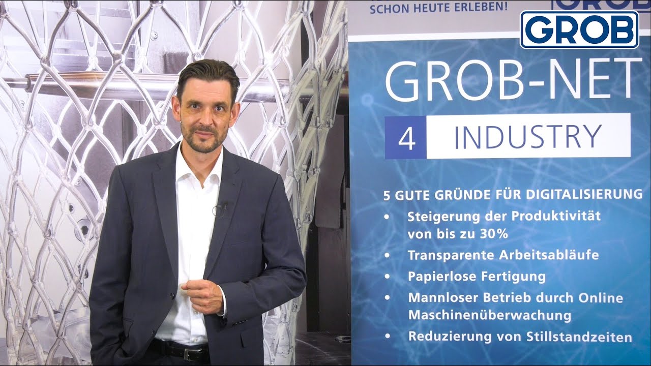 GROB Product Stories – GROB-NET4Industry