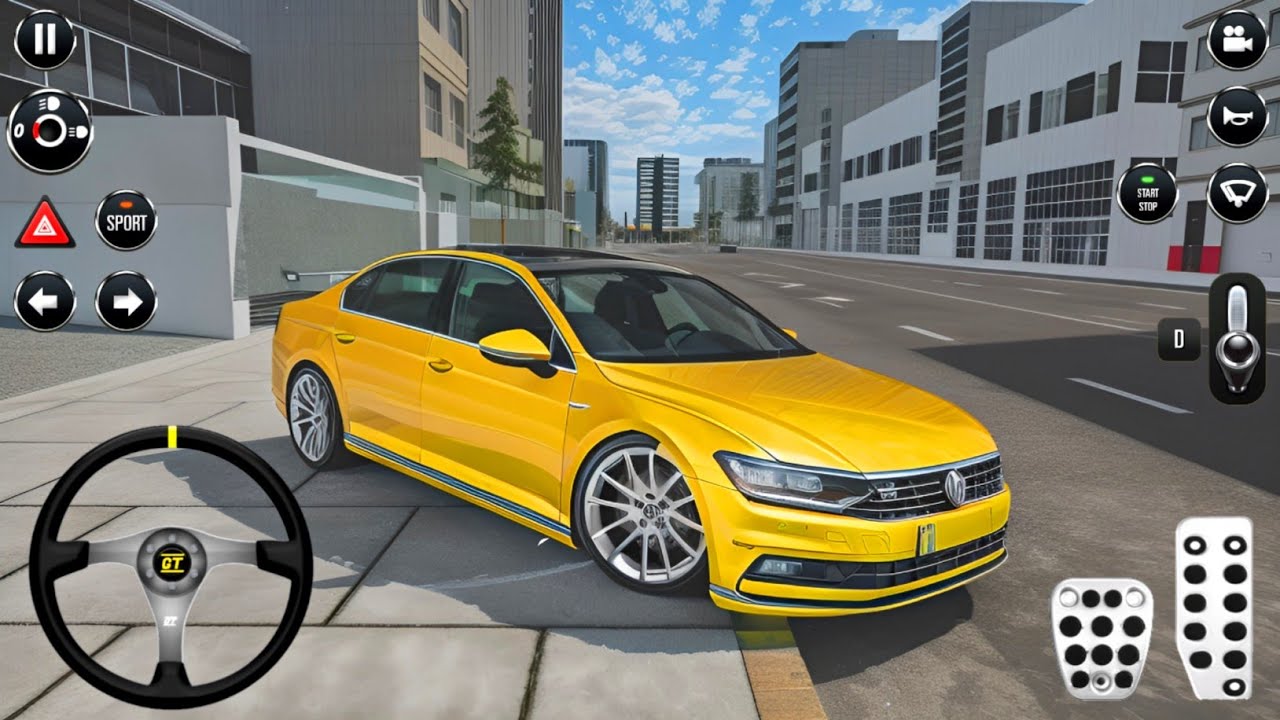 Модифицированная игра о парковке Volkswagen Passat