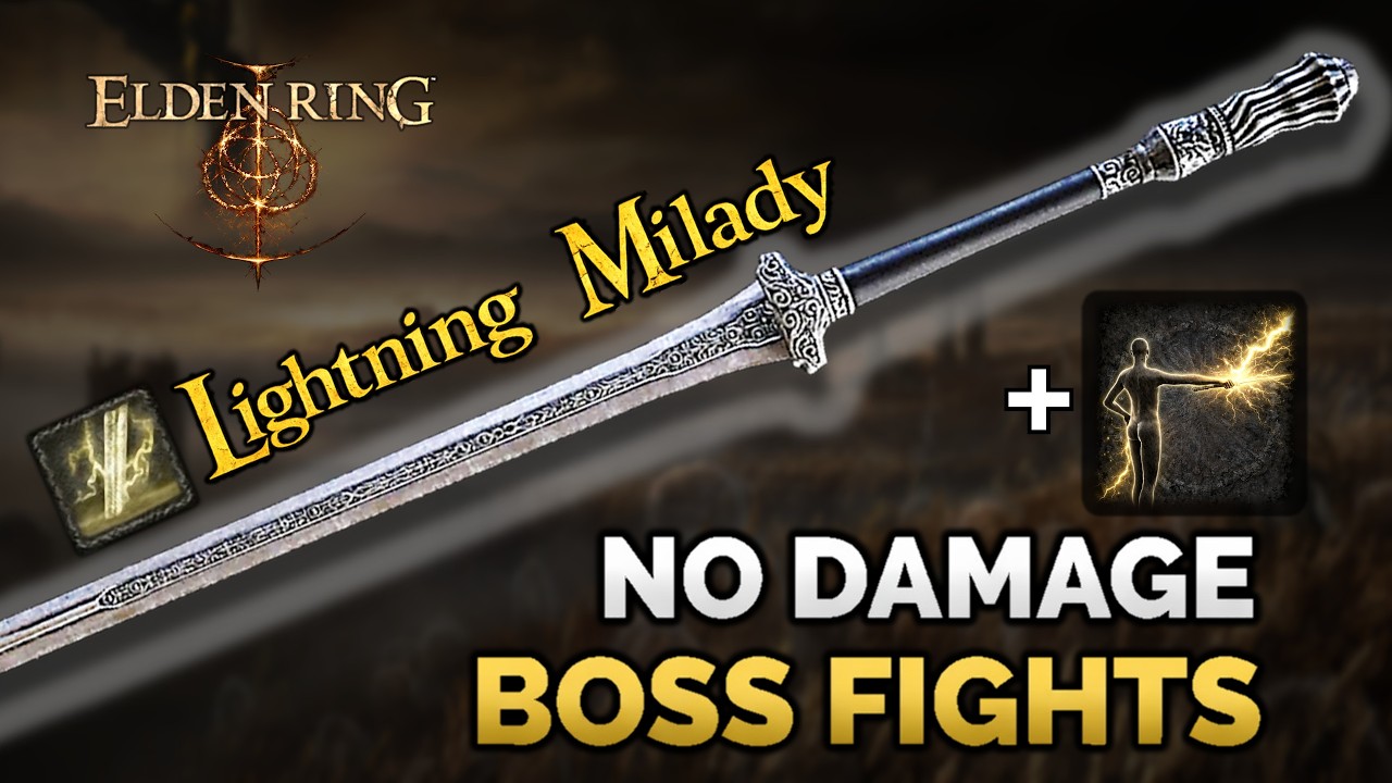 Lightning Milady + Wing Stance | NG+7 Bosses No Hit | Elden Ring