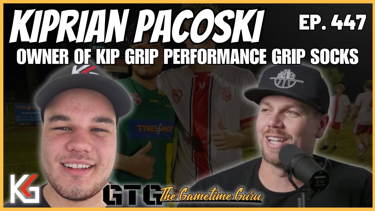 Kiprian Pacoski: From Athlete to Entrepreneur | The Story Behind Kip Grip Performance Grip Socks