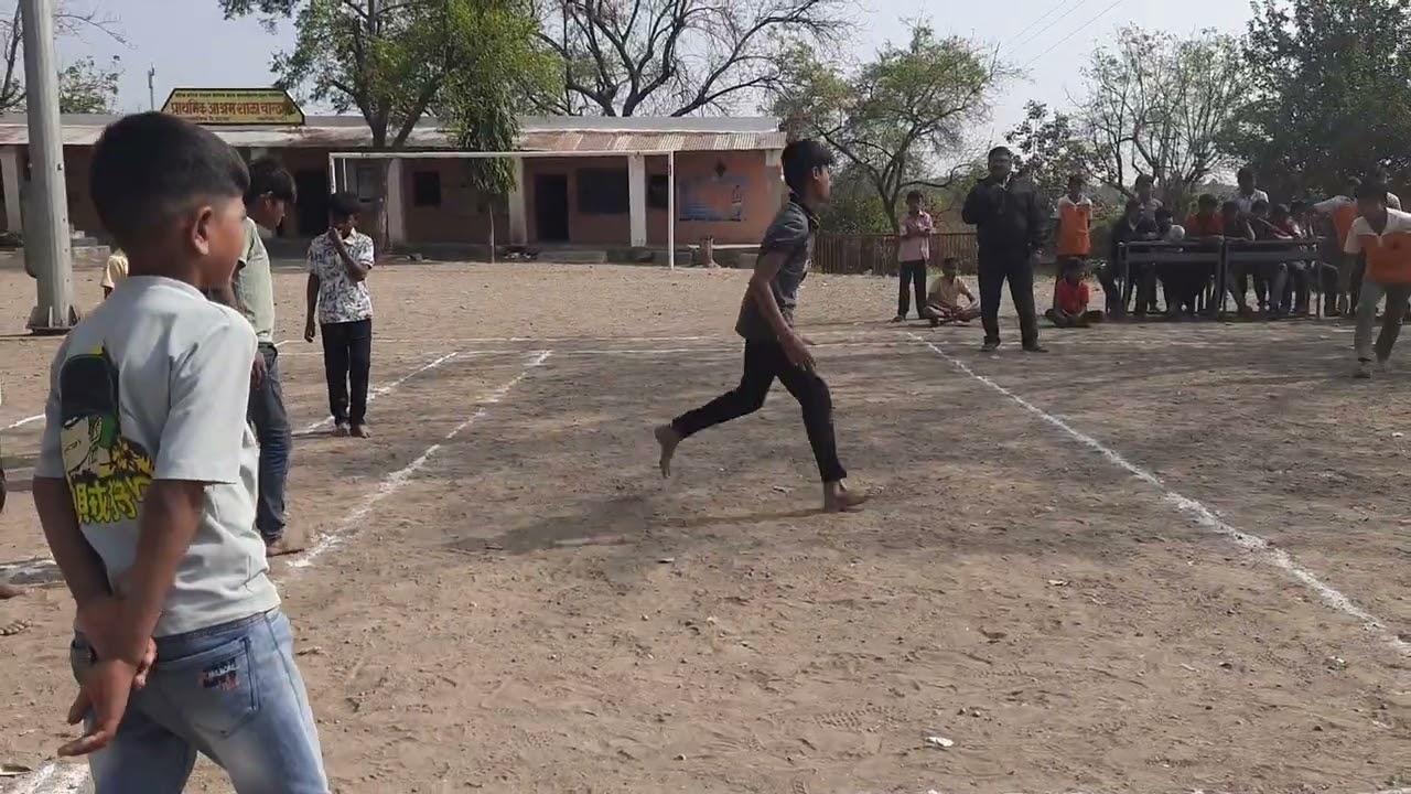 Kabbadi match in our school 
