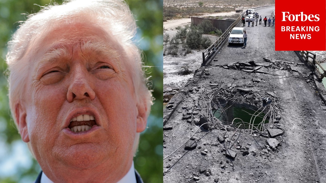Trump Says U.S. Will Bomb Key Infrastructure &lsquo;Any Time&rsquo; Iran Shoots At Ships In Strait Of Hormuz