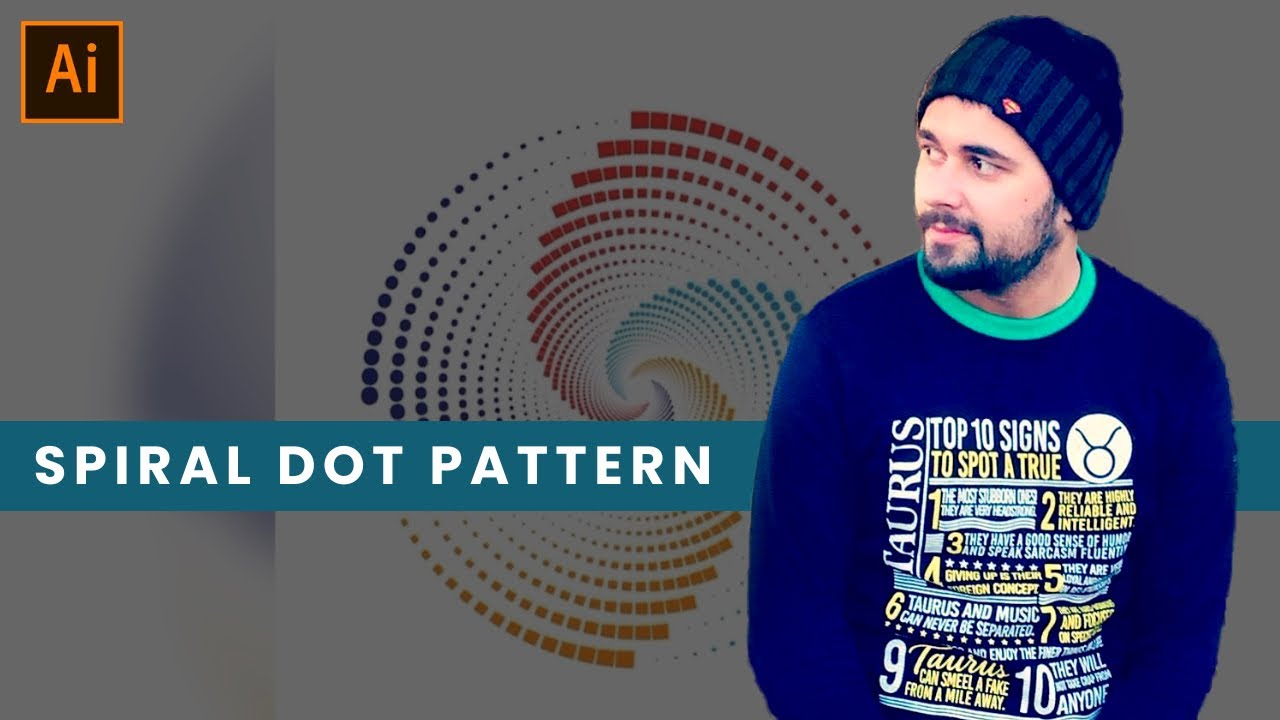 How to Make a Spiral Dot Pattern in Adobe Illustrator