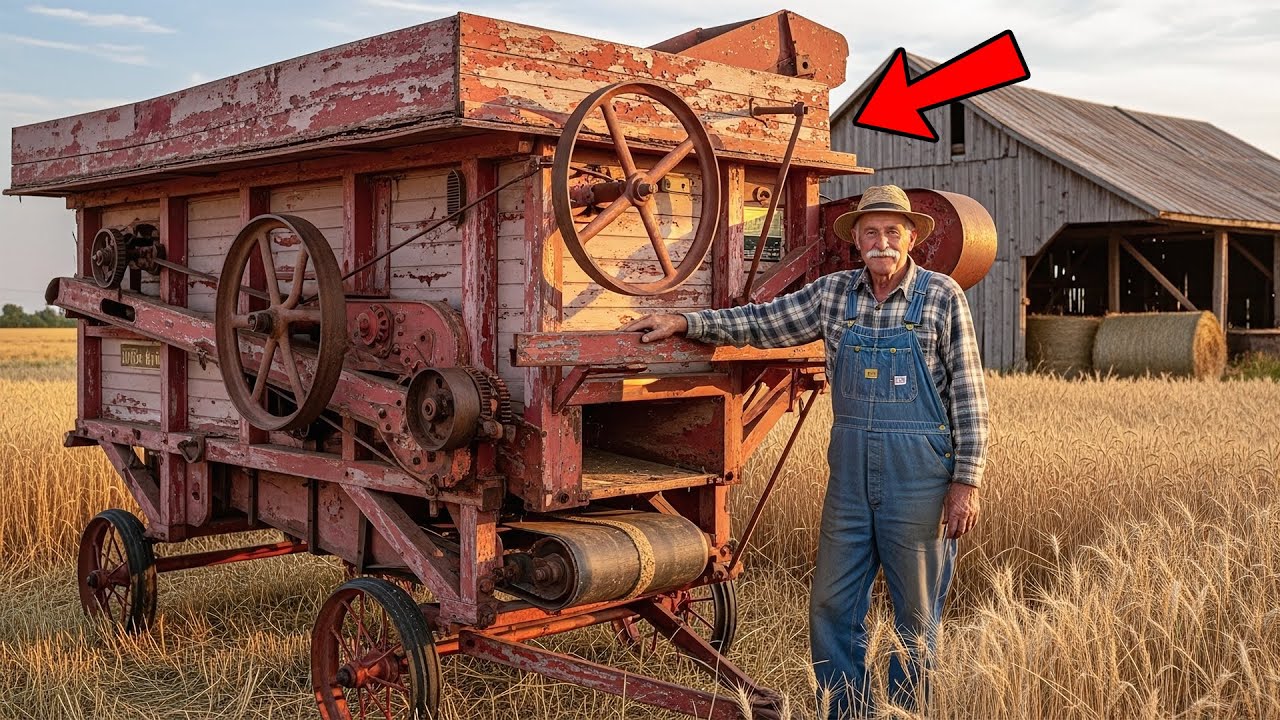 The Old Thresher Was Ignored As Scrap... It Built An Empire While The Dealer Went Bankrupt
